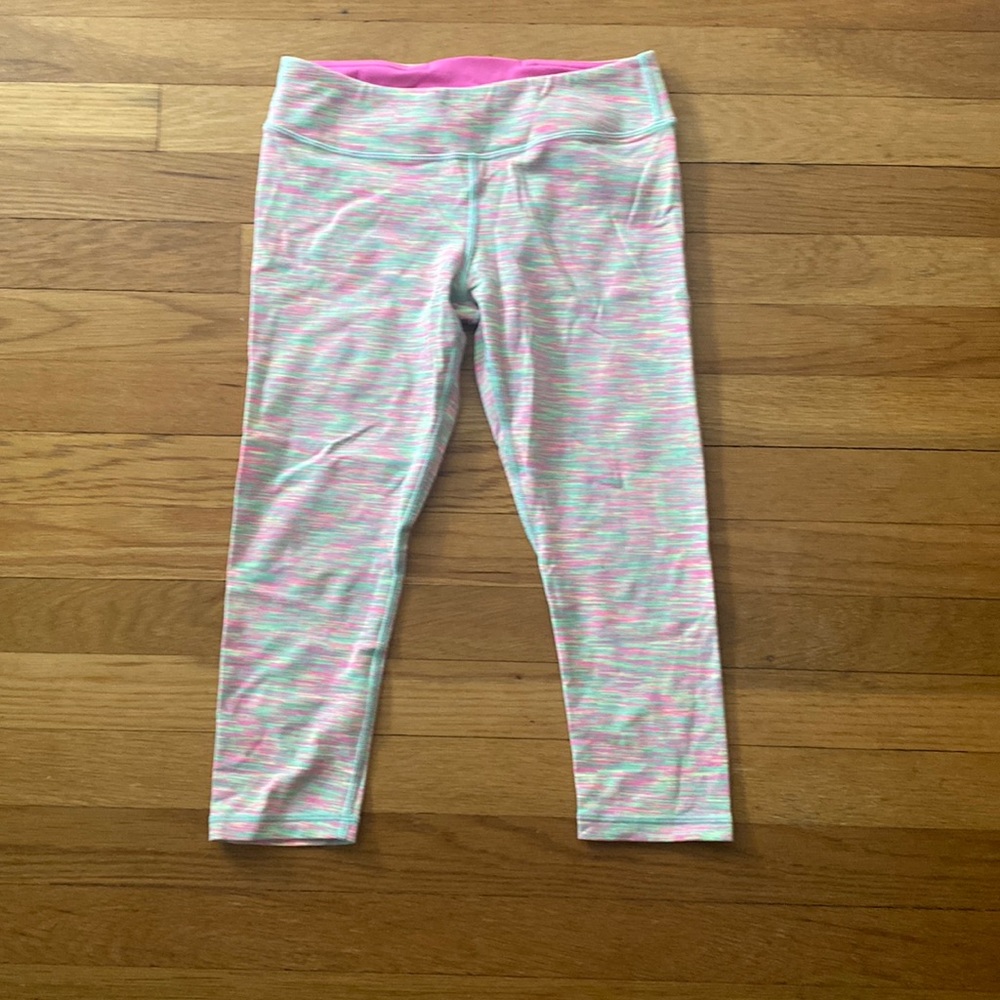 Ivivva by Lululemon Space Dye Cropped Legging SIZE 12